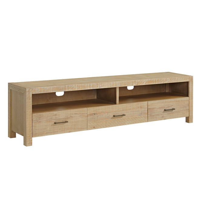 Canton Timber 3-Drawer TV Unit showcasing the Breeze finish