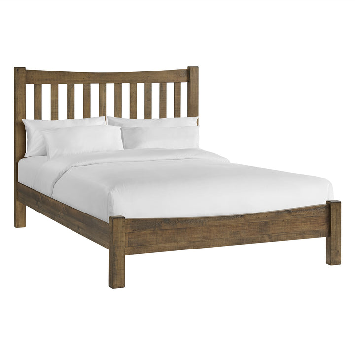 Federation Timber King Bed - Cigar