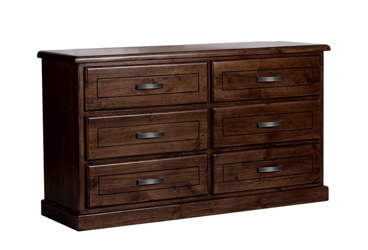 Bushland Timber 6 Drawer Dresser in Antique Night: An Epitome of Elegance and Functionality