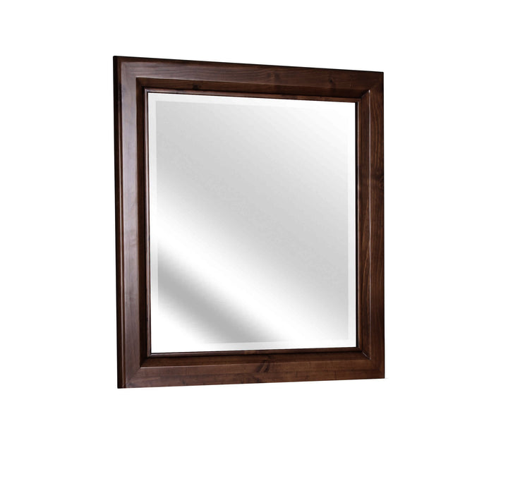 Bushland Timber Frame Mirror in Antique Night: A Rustic Yet Modern Decorative Element