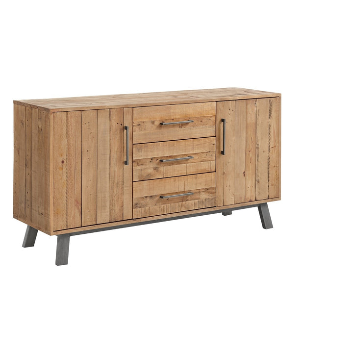 Hemingway Timber Buffet in Bridle with 3 drawers and 2 doors