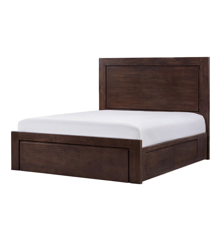 Queenstown Timber Queen Bed in Captivating Mocha Finish - The Bed of Dreams