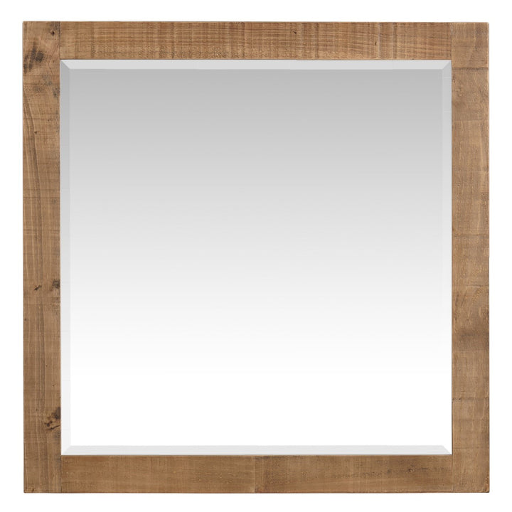 Sorrento Timber Mirror in Buckwheat - Full View